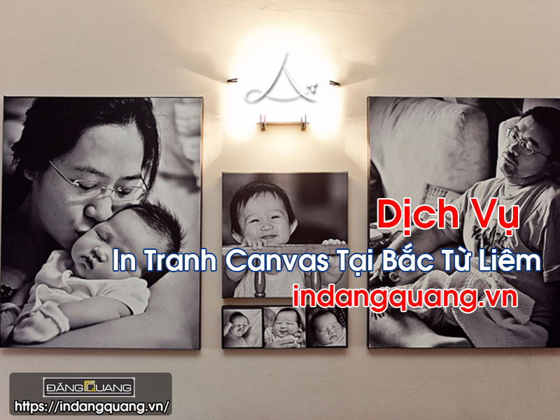 In Tranh Canvas Tại Bắc Từ Liêm